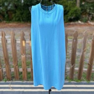 A New Day Blue Tank Dress Large